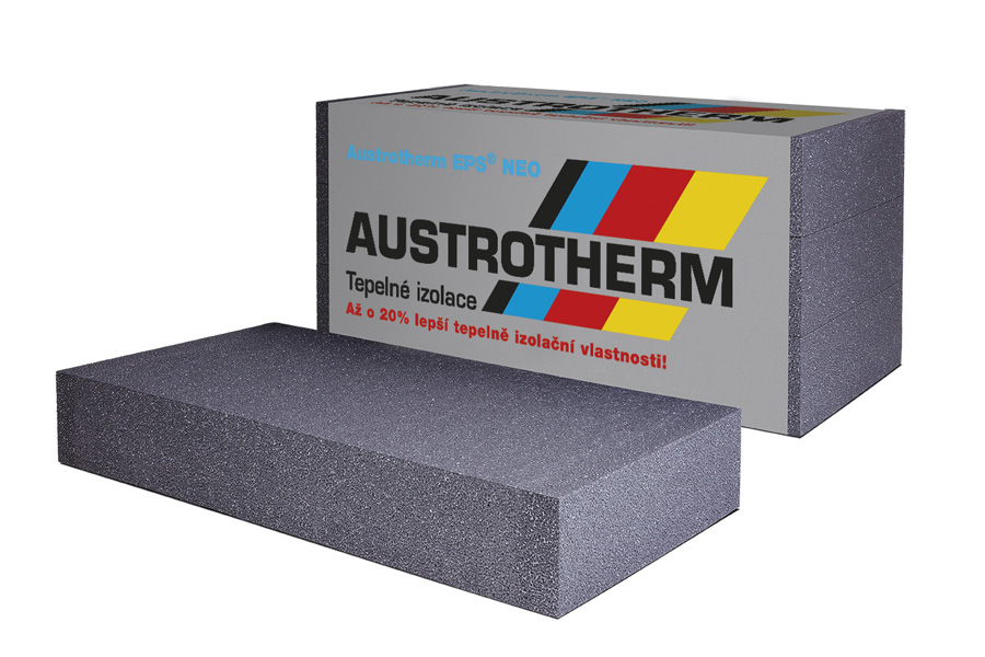 Austrotherm EPS NEO – šedý expandovaný polystyren